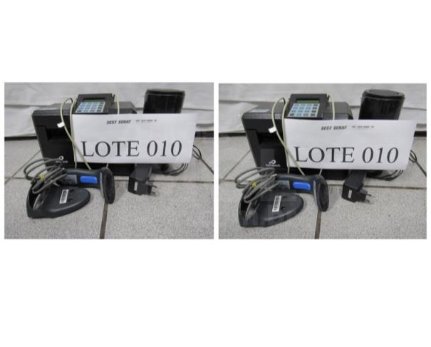 Foto de FORTALEZA/CE- Impressora de cheque (SUCATA) + leitor de código de barras + roteador