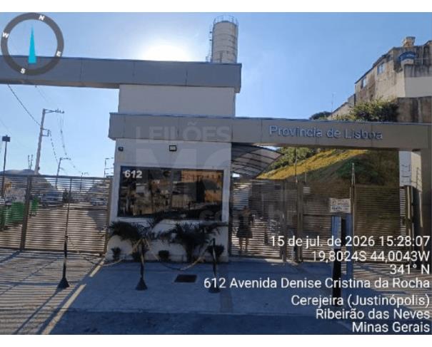 Foto de RIBEIRÃO DAS NEVES/MG — Apartamento com 38,42m², 2 quartos, 1 Vaga na Garagem (F8787716061736)