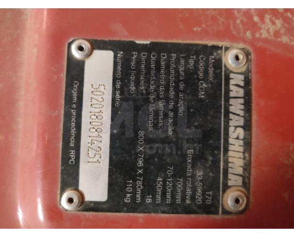 Foto de PIEDADE DE CARATINGA/MG -  Microtrator KAWASHIMA ZT 15