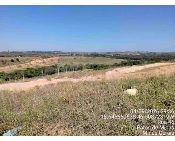 Foto de PATOS DE MINAS/MG - Lote urbano com área de 11.718,36 m², localizado no bairro Planalto