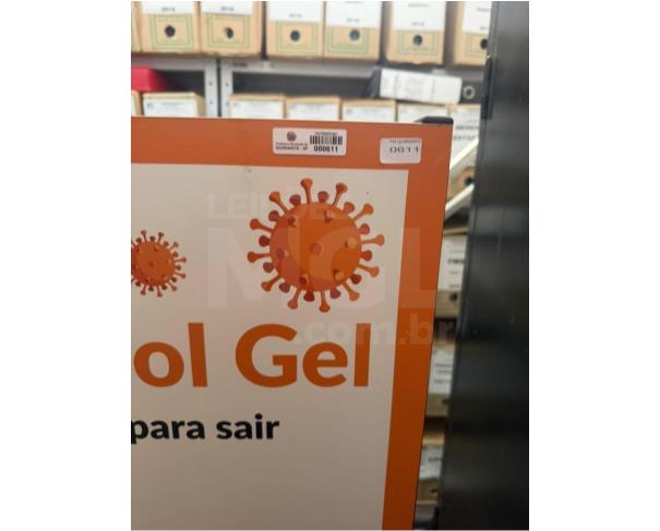 Foto de GUARANTÃ/SP - Totem álcool em gel