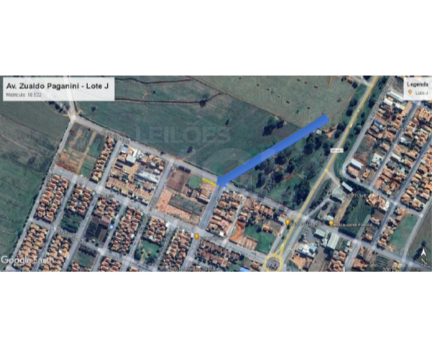 Foto de PIACATU/SP — Terreno Urbano com 150,00m² na Avenida Zualdo Paganini esquina com a Rua da Saudade