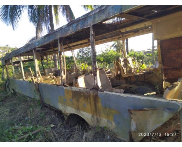 Foto de JORDÂNIA-MG - Passageiro Ônibus Mercedes Benz O 371 UL(Obs: Veículo sucateado sem condições para circulação).