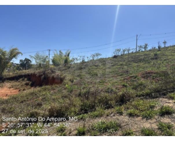 Santo antônio do amparo/mg — lote com área de 200m² no residencial ouro branco lote em leilão | mgl leilões