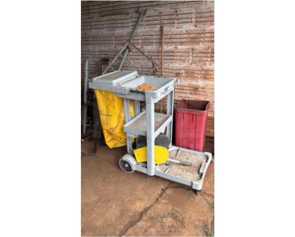 Foto de PONTES GESTAL/SP - Carrinho de Limpeza Funcional, Mesa para papinha, Sofá, 02 lugares