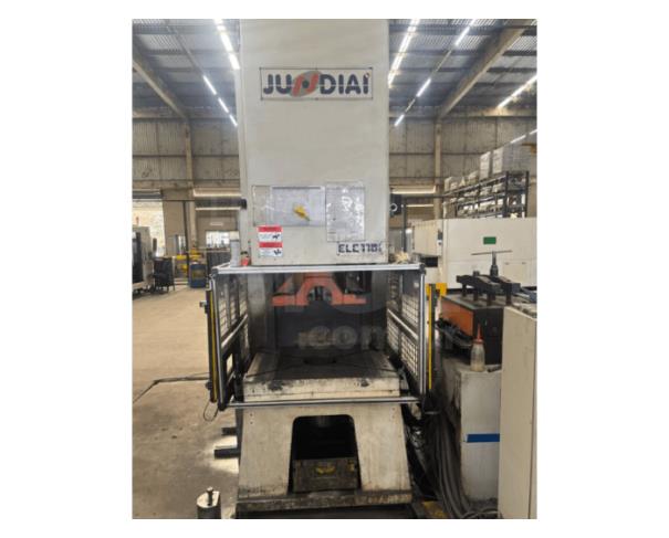 Foto de RIBEIRÃO DAS NEVES/MG - 02 Prensas Excêntricas, marca JUNDIAÍ, modelo ELC-110 F6