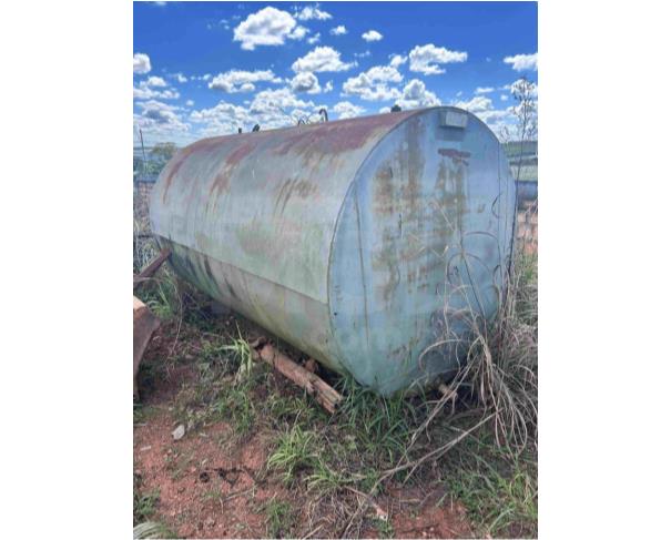 Foto de VIANÓPOLIS/GO - Tanque metálico horizontal para armazenamento, 10 mil litros