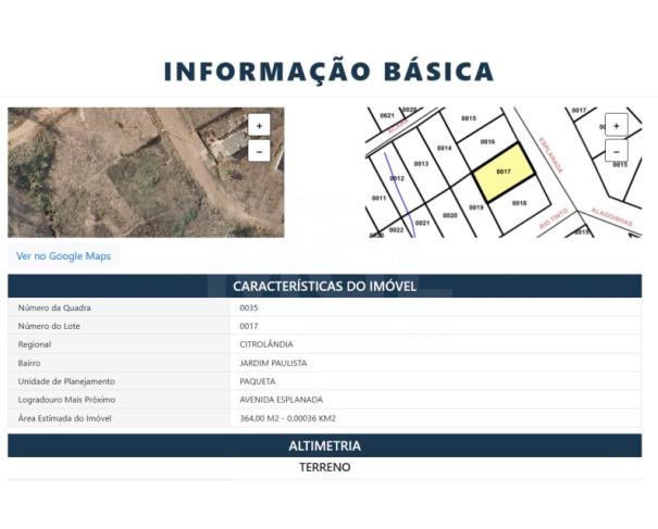 Foto de BETIM/MG — Lote com 360,00m² no bairro Jardim Paulista 