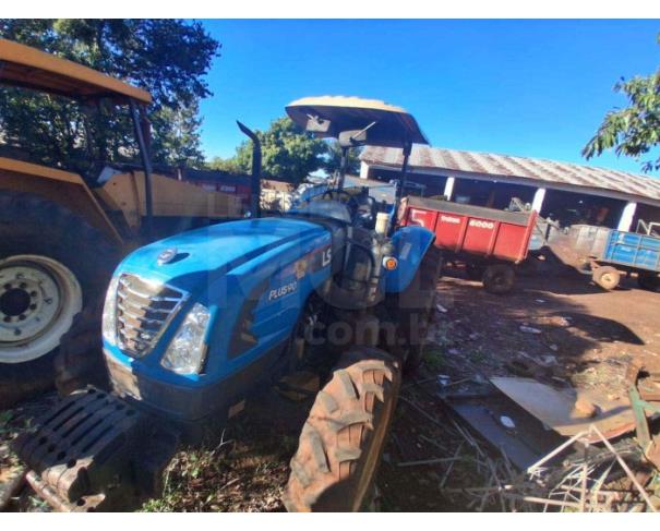 Foto de SÃO MARTINHO/RS - Trator Agrícola LS 4X4, modelo Plus 90 Plataforma ROPS