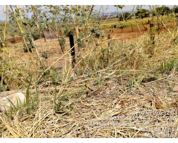 Foto de PATOS DE MINAS/MG - Lote urbano com área de 4.076,74 m², localizado na Rua Luiz de Santa Teresinha, bairro Morada da Serra 