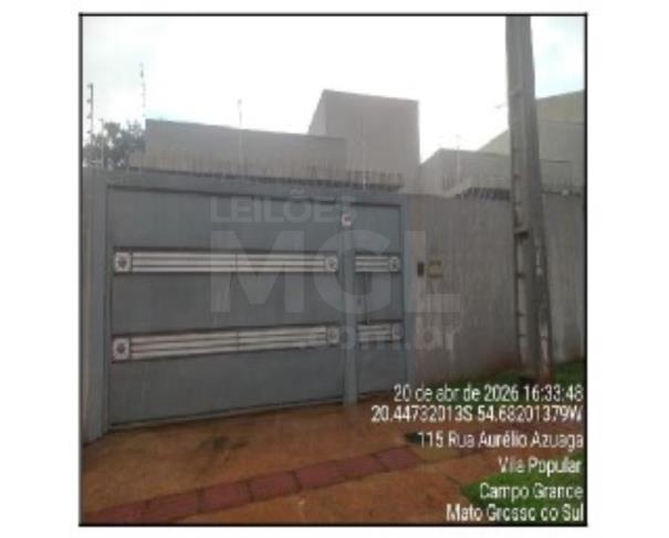 Foto de CAMPO GRANDE/MS — Casa com 2 quartos e 1 Vaga na Garagem (1444423086696)