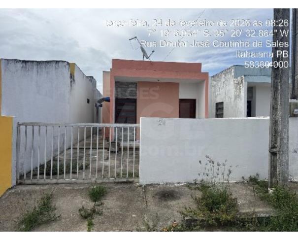 Foto de ITABAIANA/PB — Casa com 2 quartos (8444408344190)