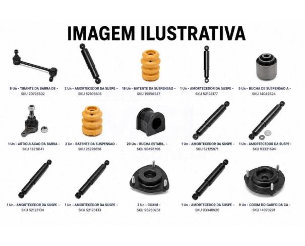 Foto de Juiz de Fora/MG - Suspensao e direcao - 15 SKUs / 73 pecas - PA00106