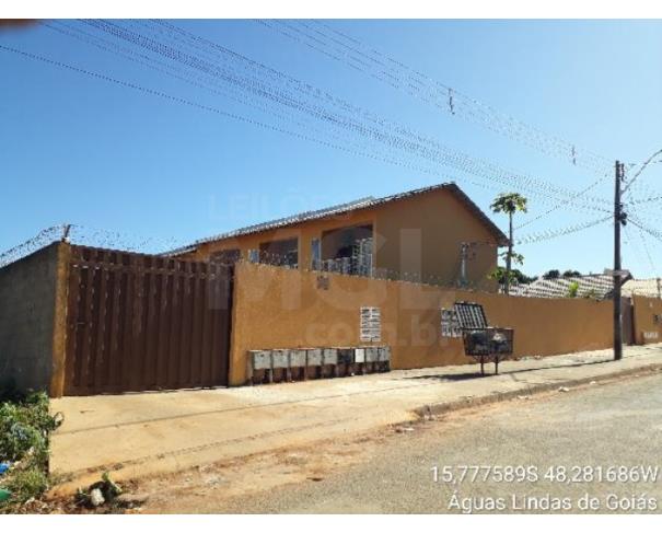 Foto de ÁGUAS LINDAS DE GOIÁS/GO — Apartamento com 2 quartos e 1 vaga na garagem no bairro Mansões Odisseia