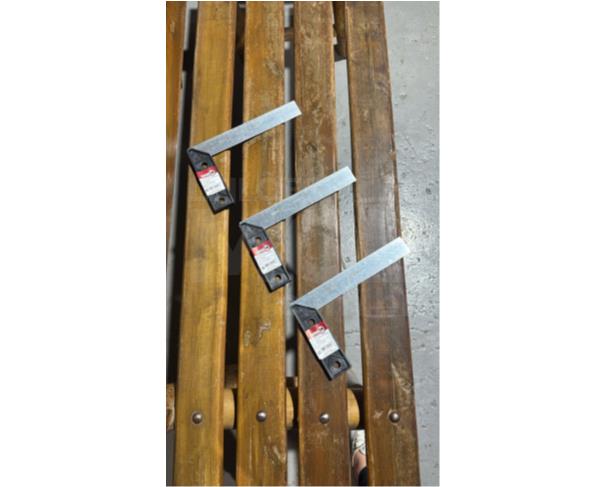 Foto de ITAÚNA/MG - LOTE COM 24 UNIDADES DE ESQUADRO PARA CARPINTEIRO 8" 203MM NOVA54 
