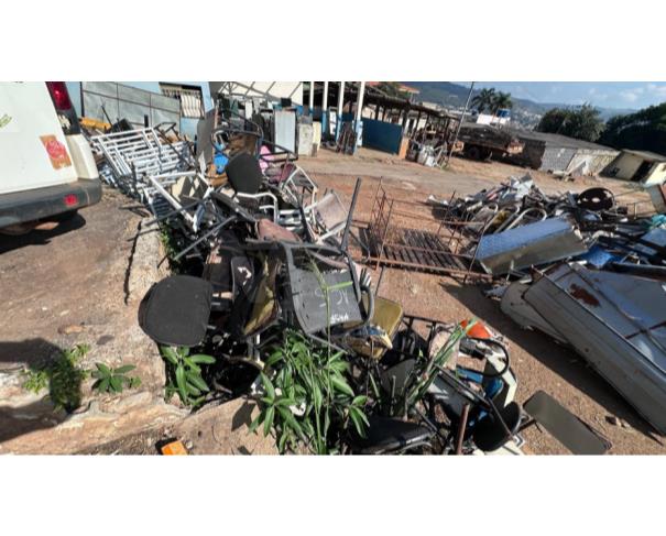 Foto de MATEUS LEME/MG - Lote de sucata ferrosa