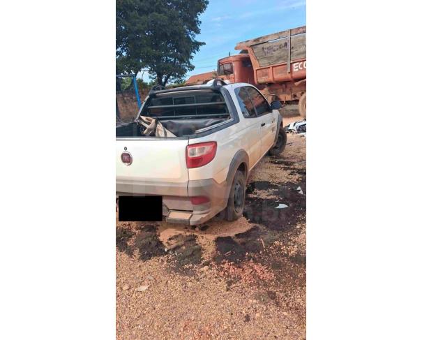 Foto de NOVO HORIZONTE DO NORTE/MT - Fiat Strada Hard Working CD E (Cabine Dupla), 2018/2019, FLEX 