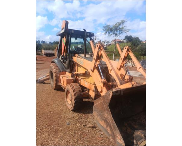 Foto de SÃO JOÃO DA MATA/MG - Retroescavadeira CASE modelo 580L 4x4