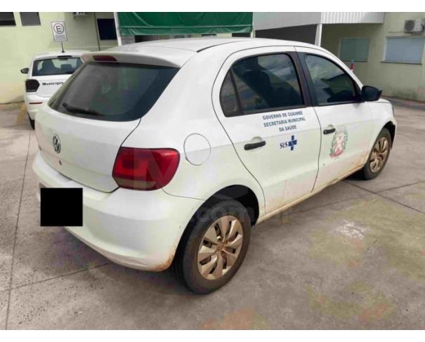 Foto de GUAIMBÊ/SP - VW Novo Gol 1.0 City, 2013/2014, FLEX, BRANCA 