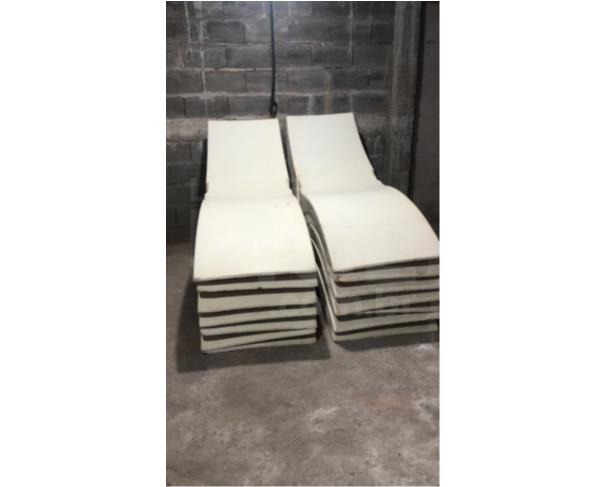 Foto de 14 ESPREGUIÇADEIRAS DE FIBRA PARA ÁREA GOURMET/PISCINA