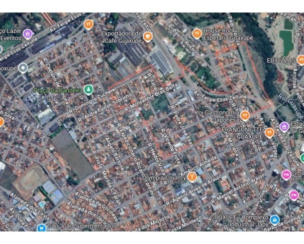 Foto de GUAXUPÉ/MG — Direitos aquisistivos sobre lote de terreno com área 345,41m² no bairro Parque dos Imigrantes