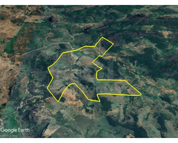 Foto de TEÓFILO OTONI/MG — Terreno Rural com 317.500,00m² em Córrego D'anta