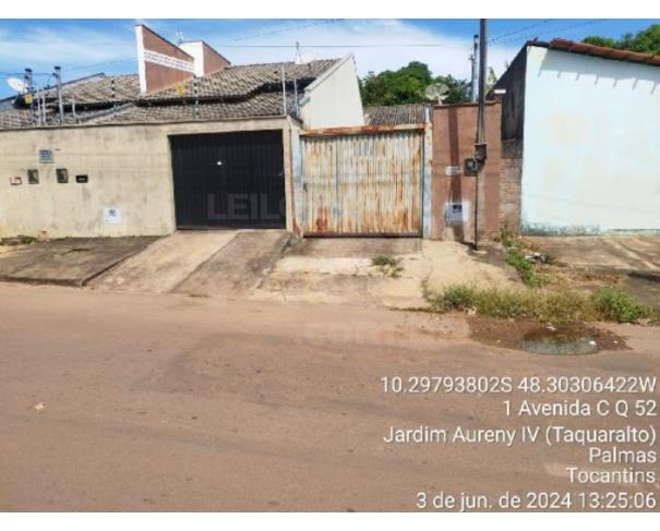 Foto de PALMAS/TO — Casa com 3 quartos e 1 vaga na garagem no bairro Jardim Aureny IV