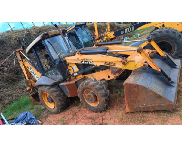 Foto de SÃO JOÃO DA MATA/MG - Retroescavadeira JCB modelo 3C.