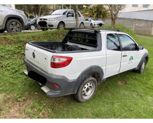 Foto de BARBACENA/MG - Fiat Strada Working CD, 2014/2014, FLEX, BRANCA