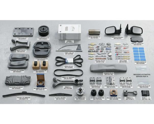 Foto de Juiz de Fora/MG - Diversos automotivos - 30 SKUs / 96 pecas - PA00331