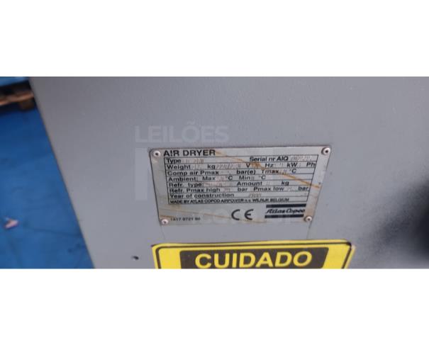 Foto de CONTAGEM/MG-SECADOR DE AR POR REFRIGERAÇÃO ATLAS COPCO FD 260 700 PCM  AERA0284 