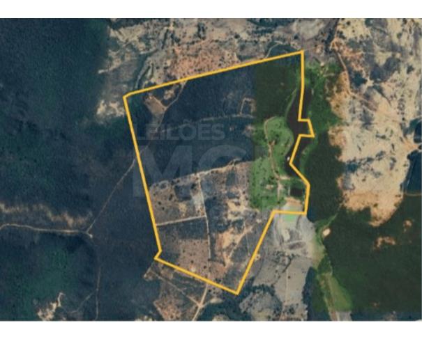 São joão da lagoa/mg - terreno rural com 25 hectares na fazenda lagoa grande sítio/ chácara em leilão | mgl leilões