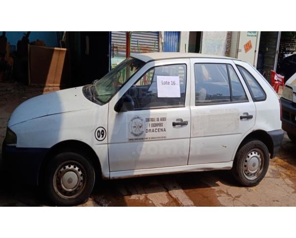 Foto de DRACENA/SP -  CARRO - Volkswagen Gol 1.6MI, ano 1998/1999. 