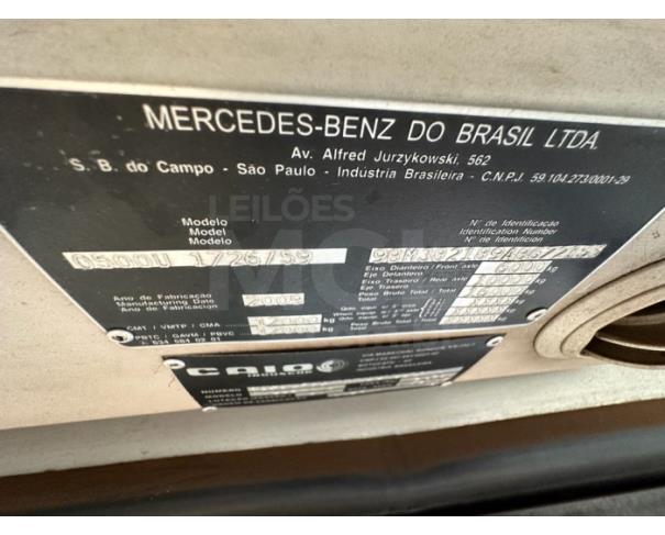 Foto de BRASÍLIA/DF - Ônibus  M. Benz Caio Milennium U (OT 1726/59 O500U Caio Millenium ) 2009/2010