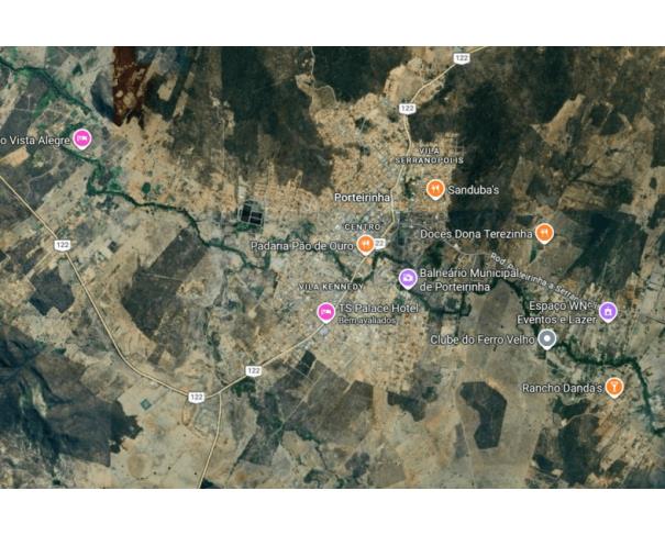 Foto de PORTEIRINHA/MG — [Fração ideal de 50% sobre] lote área 385m² no Renascença. 