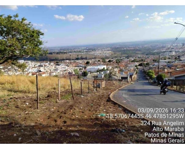 Foto de PATOS DE MINAS/MG - Lote destinado a equipamento comunitário com área de 3.852,50 m², localizado no Bairro Alto da Serra.
