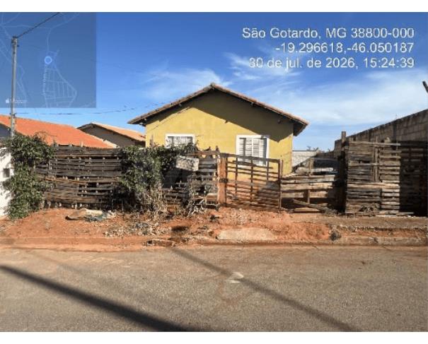 Foto de SÃO GOTARDO/MG — Casa com 38,322m², 2 quartos (F8555529111309)