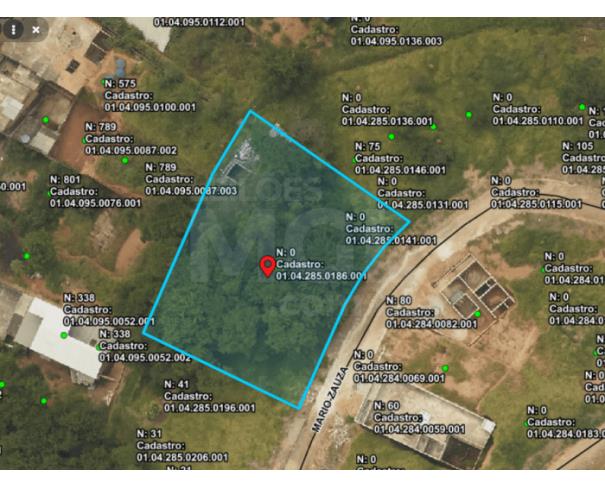 Foto de UBÁ/MG - Terreno com 1201,50m²  localizado na São Francisco Residencial