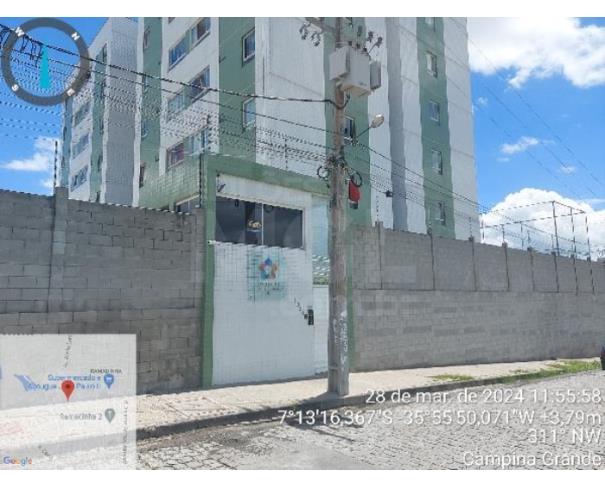 Foto de CAMPINA GRANDE/PB — Apartamento com 2 quartos e 1 vaga na garagem no bairro Serrotão.