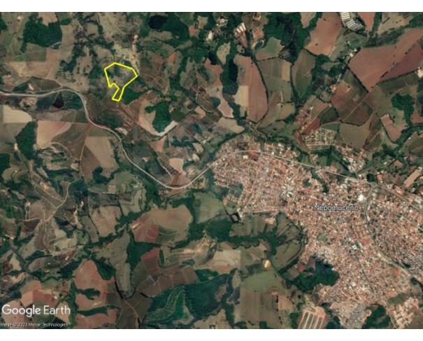 Foto de NEPOMUCENO/MG — Terreno rural com 09.75.75 hectares no Calunga ou Piraquara 