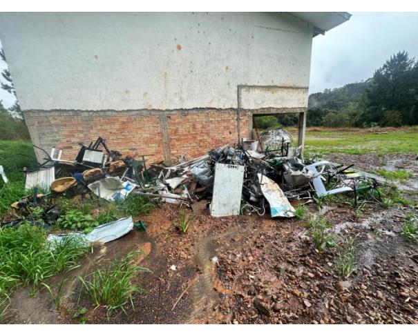 Foto de PONTE SERRADA/SC - Sucata ferrosa e materiais diversos