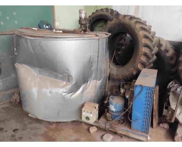 Foto de SÃO JOÃO DA MATA/MG - Tanque resfriador de leite a granel, confeccionado em aço inox