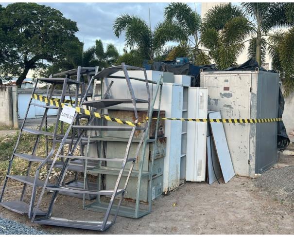 Foto de AMARGOSA/BA - Sucatas metálicas, mobiliários e equipamentos diversos inservíveis