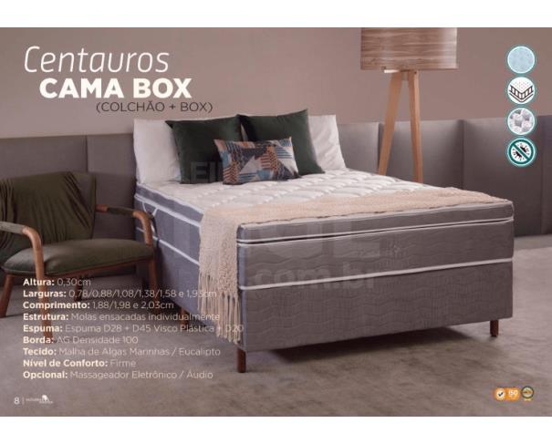 Foto de ITAUNA/MG- COLCHÃO CENTAUROS CASAL 138x188