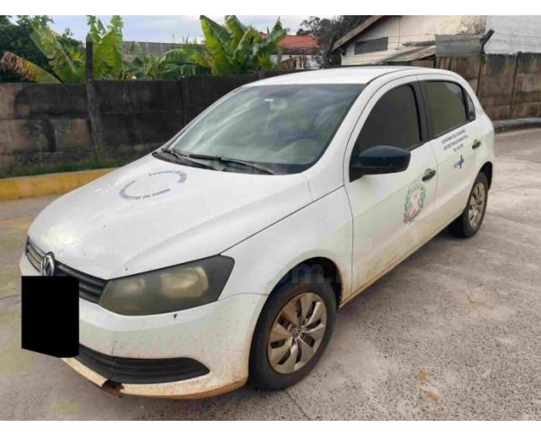 Foto de GUAIMBÊ/SP - VW Novo Gol 1.0 City, 2013/2014, FLEX, BRANCA 