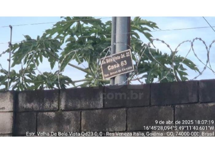 Imagem do imóvel GOIÂNIA/GO — Casa com 3 quartos 1 Vaga na Garagem (F8555526555206) IMÓVEIS BRASIL AFORA | CAIXA ECONÔMICA FEDERAL