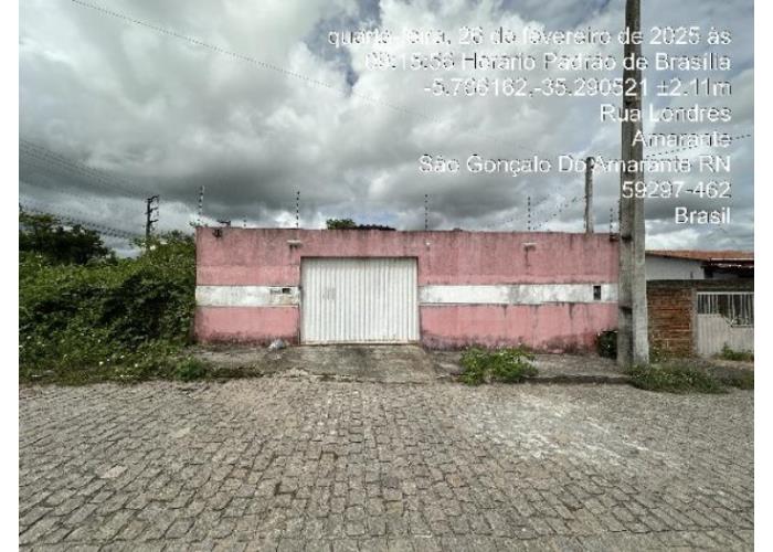 Imagem do imóvel SÃO GONÇALO DO AMARANTE/RN — Casa com 2 quartos (F8444406941964) IMÓVEIS BRASIL AFORA | CAIXA ECONÔMICA FEDERAL - LA0032_0325