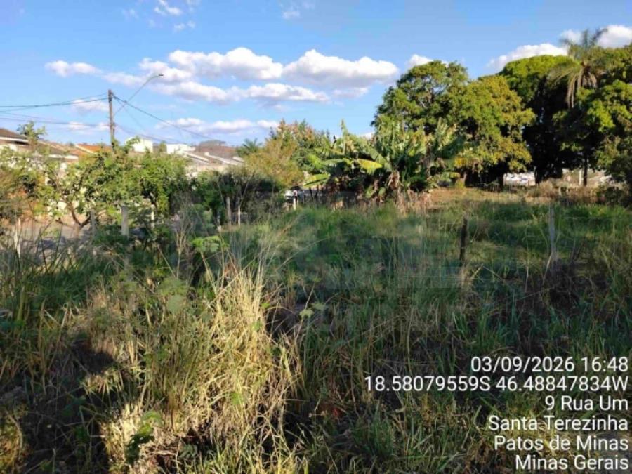 Imagem do imóvel PATOS DE MINAS/MG - Terreno urbano com área de 2.758,40 m², destinado a equipamento comunitário, localizado no bairro Residencial Monjolo PREFEITURA MUNICIPAL DE PATOS DE MINAS/MG