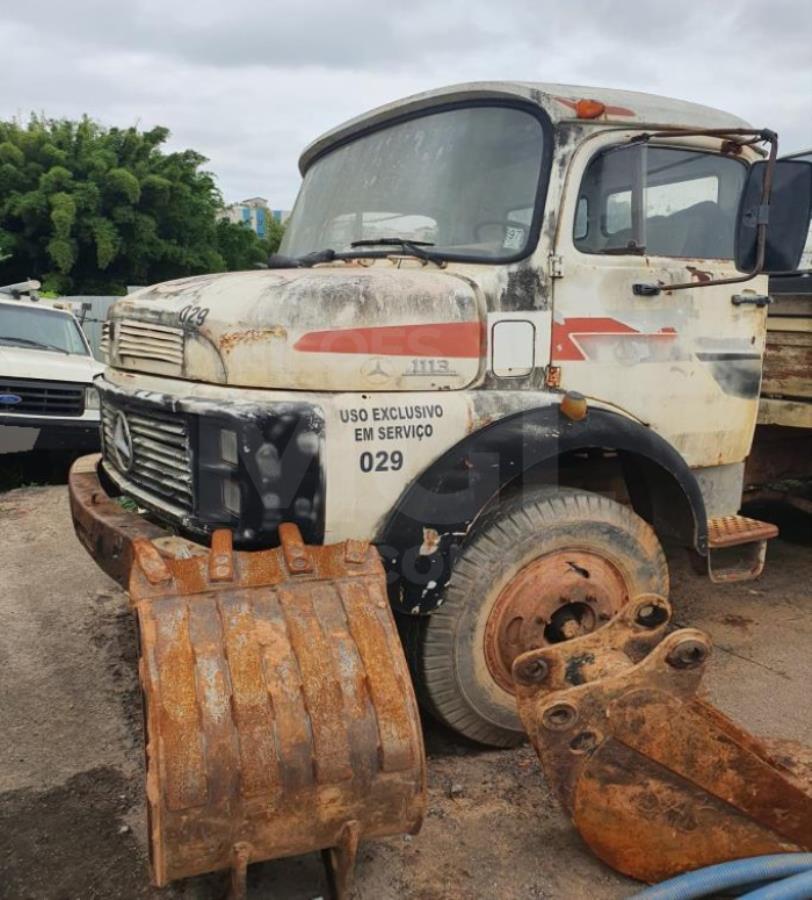 Barbacena/MG- CAMINHÃO MERCEDES BENZ L 113 Carga Seca em leilão | MGL ...