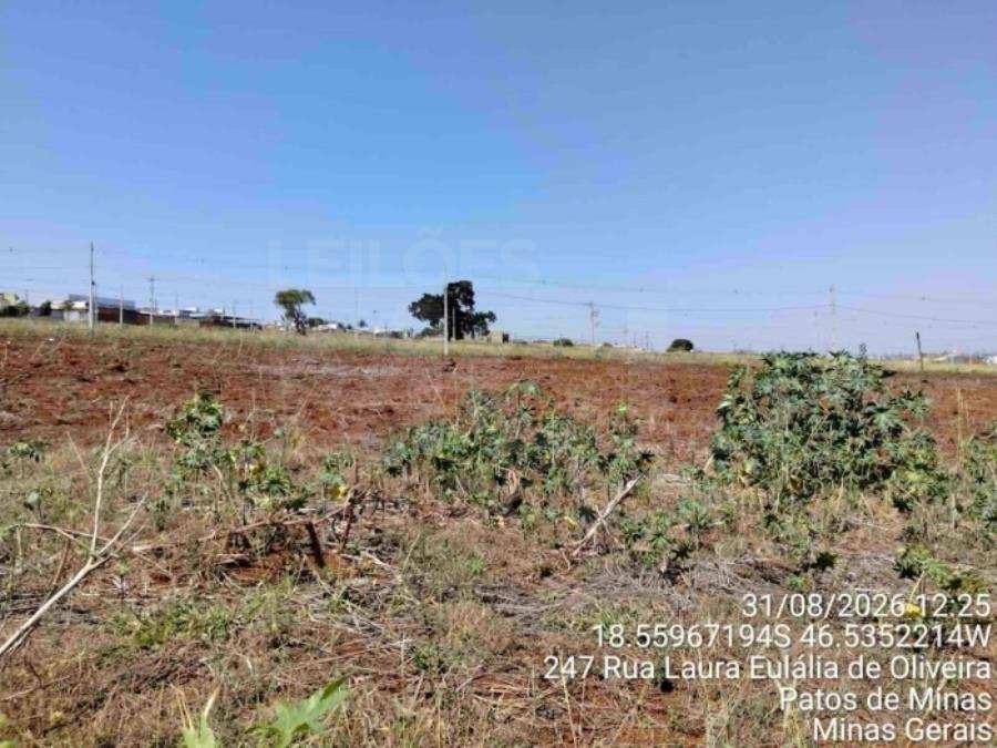 Imagem do imóvel PATOS DE MINAS/MG - Lote urbano com área de 6.004,77 m², localizado na Rua José Olímpio Ferreira, bairro Residencial Sorriso PREFEITURA MUNICIPAL DE PATOS DE MINAS/MG